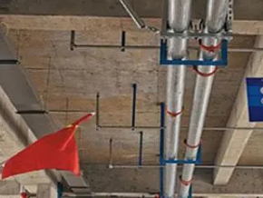 成安管廊支架的安装方法